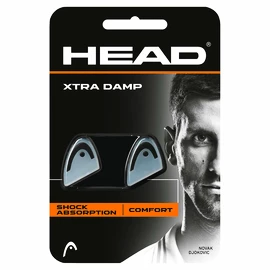 Antivibrateur Head Xtra Damp Transparent Black (2 Pack)