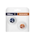 Antivibrateur Wilson  Eiffel Tower 2 Pack Dampener Roland Garros Blue/Orange