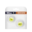 Antivibrateur Wilson  Tennis Ball 2 Pack Dampener Roland Garros Yellow/Black