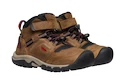 Baby Outdoor Shoes Keen Ridge Flex Mid Wp Bison/Red Carpet