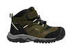 Baby Outdoor Shoes Keen Ridge Flex Mid Wp Dark Olive/Dusky Citron