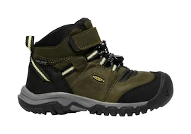 Baby Outdoor Shoes Keen Ridge Flex Mid Wp Dark Olive/Dusky Citron