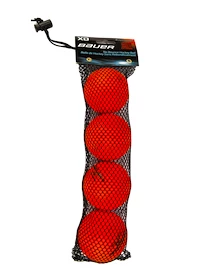 Balle de hockey en salle Bauer Xtreme Density Orange 4 pcs