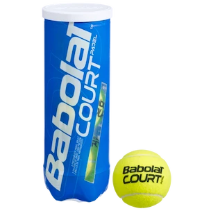 Balles de padel Babolat  Court Padel X3