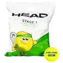 Balles de tennis pour enfant Head  Stage 1 Green 72B