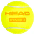 Balles de tennis pour enfant Head  Stage 2 Orange 3B