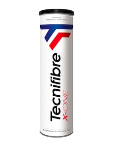 Balles de tennis Tecnifibre  X-One Bipack (2x4 Pack)