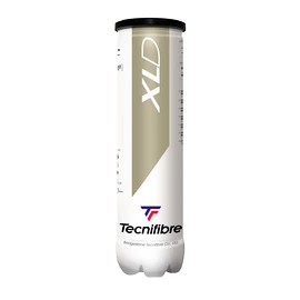 Balles de tennis Tecnifibre XLD (4 Pack)