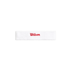 Bandeau Wilson Terry Logo Headband Bright White