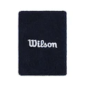 Bandeaux anti-sueur Wilson  Wide Terry Wristbands Classic Navy