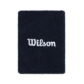 Bandeaux anti-sueur Wilson Wide Terry Wristbands Classic Navy