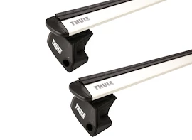 Barres de toit Thule avec EVO WingBar Alfa Romeo Stelvio 5-dr SUV avec barres de toit intégrées 17-24