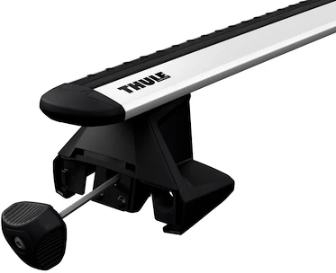 Barres de toit Thule avec EVO WingBar Audi A1 5-dr Hatchback avec un toit nu 12-18