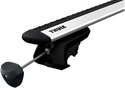 Barres de toit Thule avec EVO WingBar Audi A4 Allroad 5-dr Estate avec barres de toit (hagus) 16-23