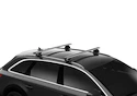 Barres de toit Thule avec EVO WingBar Audi A4 Avant 5-dr Estate avec barres de toit intégrées 16+