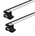 Barres de toit Thule avec EVO WingBar Audi A7 5-dr Hatchback avec un toit nu 18-24