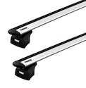 Barres de toit Thule avec EVO WingBar Audi Q3 5-dr SUV avec barres de toit intégrées 12-18