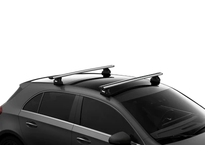 Barres de toit Thule avec EVO WingBar Audi Q7 5-dr SUV avec barres de toit intégrées 15+