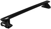 Barres de toit Thule avec EVO WingBar Black Audi A1 3-dr Hatchback avec un toit nu 17+