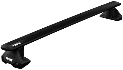 Barres de toit Thule avec EVO WingBar Black Audi A1 5-dr Hatchback avec un toit nu 12-18