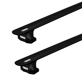 Barres de toit Thule avec EVO WingBar Black Audi e-tron GT 4-dr Berline avec des points fixes 21-24