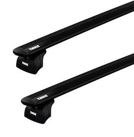 Barres de toit Thule avec EVO WingBar Black Audi Q3 5-dr SUV avec barres de toit intégrées 12-18