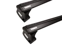 Barres de toit Thule avec EVO WingBar Black BMW 2-Series Active Tourer (U06) 5-dr MPV avec barres de toit intégrées 22+