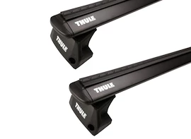 Barres de toit Thule avec EVO WingBar Black BMW 2-Series Gran Tourer (F46) 5-dr MPV avec barres de toit intégrées 15-22