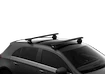 Barres de toit Thule avec EVO WingBar Black Fiat Fullback 4-dr Double-cab avec des points fixes 16+