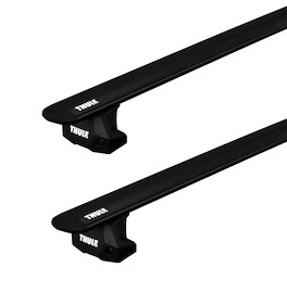 Barres de toit Thule avec EVO WingBar Black Ford Transit Courier (Mk. II) 4/5-dr Fourgon avec des points fixes 2025