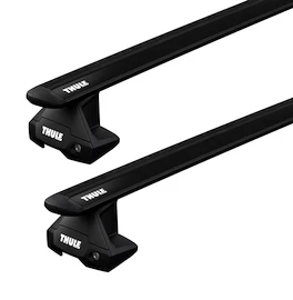 Barres de toit Thule avec EVO WingBar Black Honda Fit (Mk. IV) 5-dr Hatchback avec un toit nu 20+