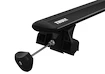 Barres de toit Thule avec EVO WingBar Black Jeep Grand Cherokee (WL) 5-dr SUV avec barres de toit intégrées 22+