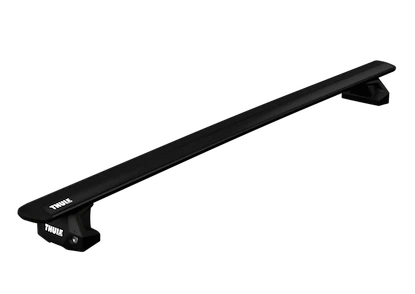 Barres de toit Thule avec EVO WingBar Black Land Rover Discovery (Mk. III) 5-dr SUV avec T-Profil 04-09