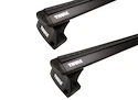 Barres de toit Thule avec EVO WingBar Black MG EHS 5-dr SUV avec barres de toit intégrées 18-24