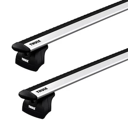 Barres de toit Thule avec EVO WingBar BMW 3-Series Touring 5-dr Estate avec des points fixes 00-01