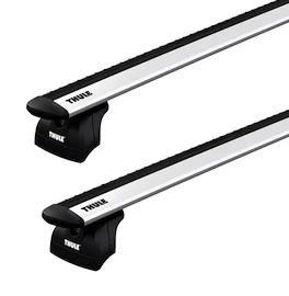 Barres de toit Thule avec EVO WingBar BMW X1 (E84) 5-dr SUV avec barres de toit intégrées 09-15