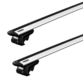 Barres de toit Thule avec EVO WingBar BMW X5 5-dr SUV avec barres de toit (hagus) 07-13