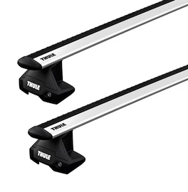 Barres de toit Thule avec EVO WingBar BYD Atto 4 4-dr Berline avec un toit nu 22+