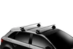 Barres de toit Thule avec EVO WingBar Ford Mondeo (Mk V) 5-dr Hatchback avec un toit nu 15-23