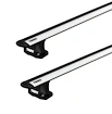 Barres de toit Thule avec EVO WingBar GMC Hummer EV 4-dr Pickup avec des points fixes 22+