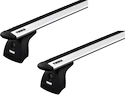 Barres de toit Thule avec EVO WingBar Holden Astra 3-dr Hatchback avec des points fixes 00-03