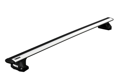 Barres de toit Thule avec EVO WingBar Land Rover Discovery (Mk. III) 5-dr SUV avec T-Profil 04-09