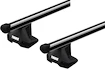 Barres de toit Thule avec ProBar Audi A1 3-dr Hatchback avec un toit nu 17-24