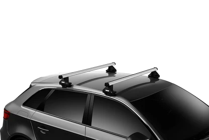 Barres de toit Thule avec ProBar Audi A1 5-dr Hatchback avec un toit nu 19+