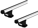 Barres de toit Thule avec ProBar BMW 1-series 3-dr Hatchback avec des points fixes 07-11