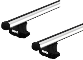 Barres de toit Thule avec ProBar GMC Hummer EV 4-dr Pickup avec des points fixes 22+