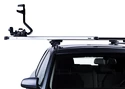 Barres de toit Thule avec SlideBar Alfa Romeo MiTo 3-dr Hatchback avec des points fixes 08-24