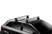 Barres de toit Thule avec SlideBar Audi A1 5-dr Hatchback avec un toit nu 12-18