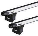 Barres de toit Thule avec SlideBar Audi A3 Sportback (8V) 5-dr Hatchback avec barres de toit intégrées 13-20