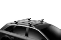 Barres de toit Thule avec SlideBar Audi A6 Allroad 5-dr Estate avec barres de toit (hagus) 06-11